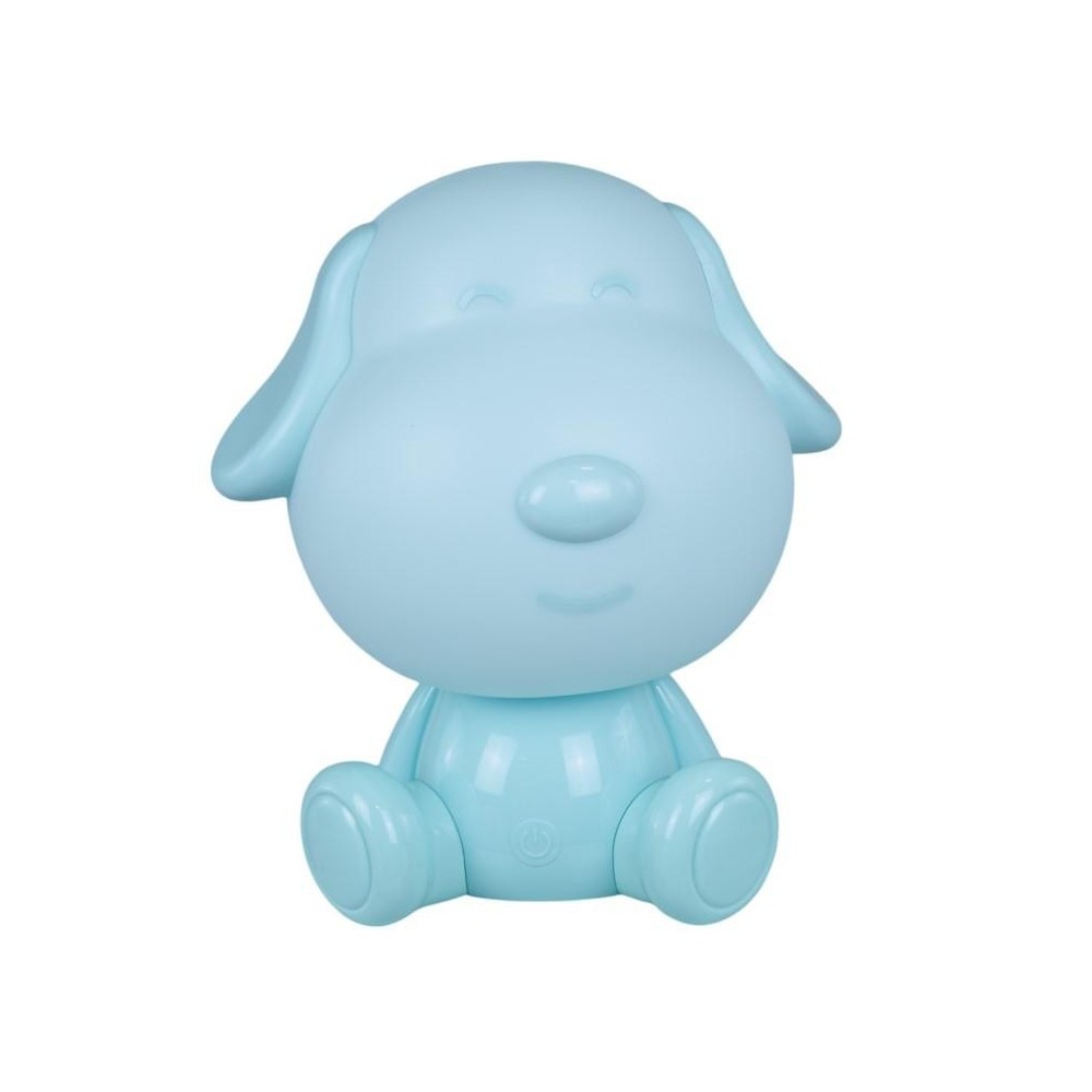 LAMPADA CAGNOLINO CELESTE 20X18X25